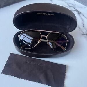 Michael Kors Tristan Aviator Sunglasses M2474S with Case